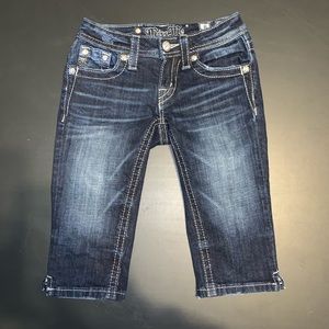 Miss Me Jean Bermuda Shorts Girls 8